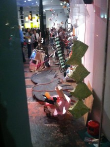 View from the rounded window.