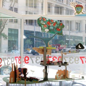 Installation shot, Talking About the Weather, 2005, image by Larry Rippel