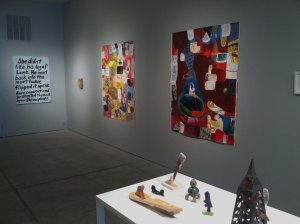 Installation view of The Occasional Market