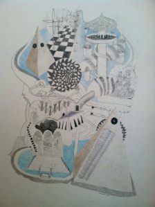 Planet Axe-Iron, commentary on excessive prescription drugs in American society, 2014.