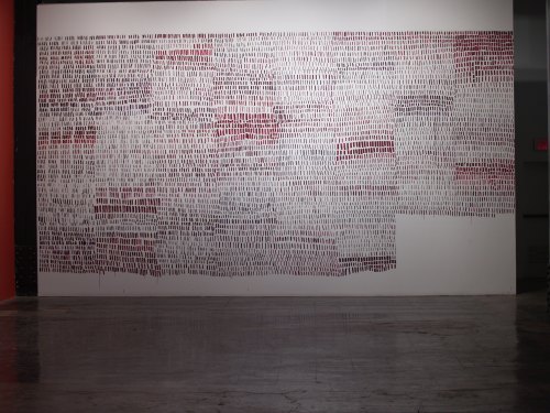 Becky's work at the final weekend of Obsessions.