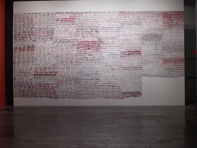 Becky's work at the final weekend of Obsessions.