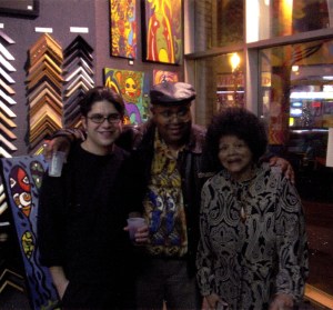 Tom Sarver, Steve Smith and Dorothy Williams in 2001.  