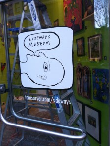 The Sideways Museum is on schedule to be unveiled on January 23, 2015.