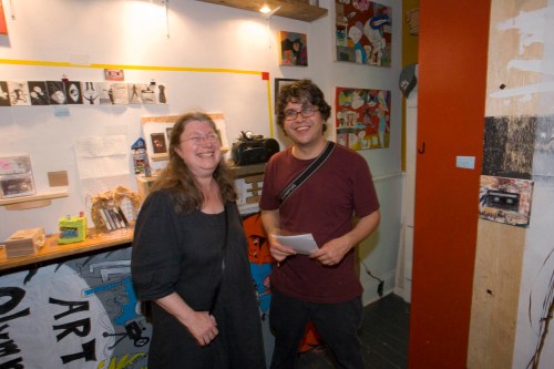 Closing Reception, May 2008.  L. Rippel 