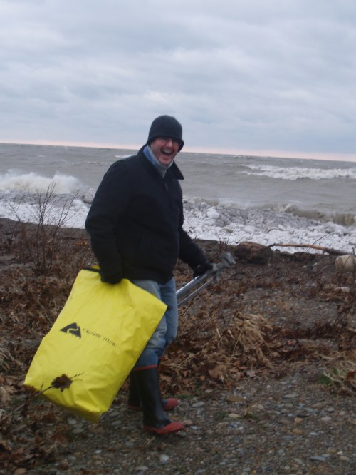 Mike Cuccaro was the cameraman for one of the expeditions.  