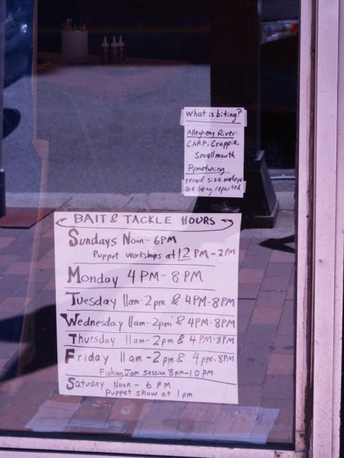 Sarver's Bait & Tackle hours.