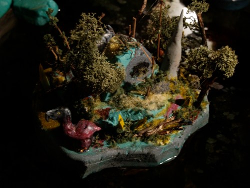 Island of Extinction with dodo.   