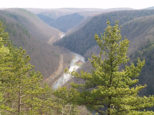 Pine Creek Gorge.