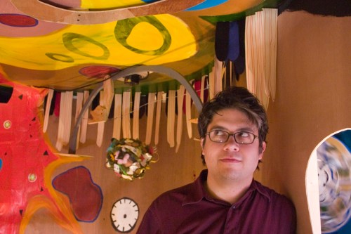 In The Universe Room.