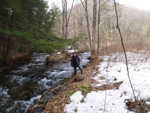 Exploring Slate Run, North Central PA.  