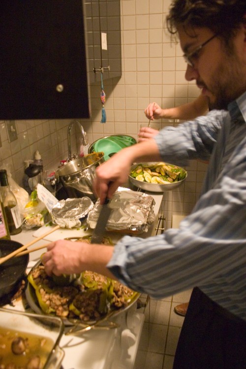 The Dinner at The Tom Museum was a collaboration with Chef Dianne DeStefano.  