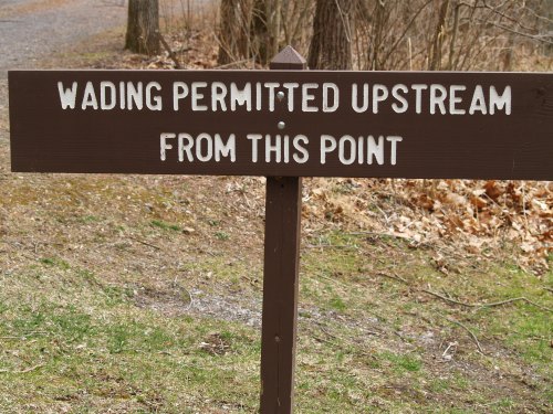 Sign at Bellefonte, PA. TS